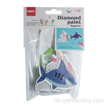 Kühlschrankmagnete DIY Diamond Malerei Kit